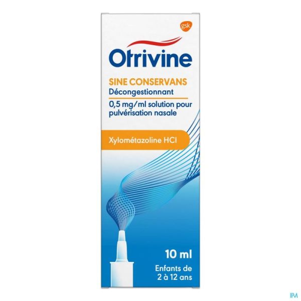 Otrivine Sine Conserv. 0,05% Spray 10Ml