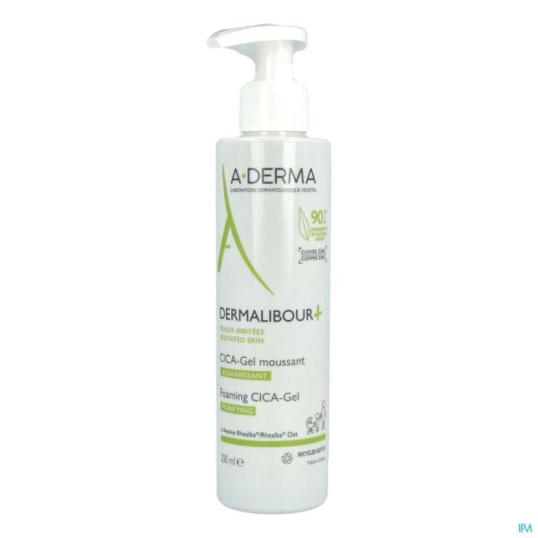 Aderma Dermalibour+ Cicagel Moussant 200Ml