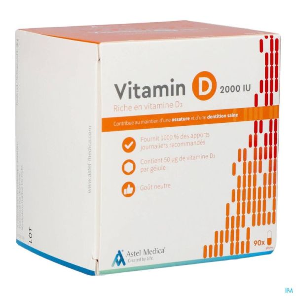 Astel Vitamin D 2000Iu Caps 90