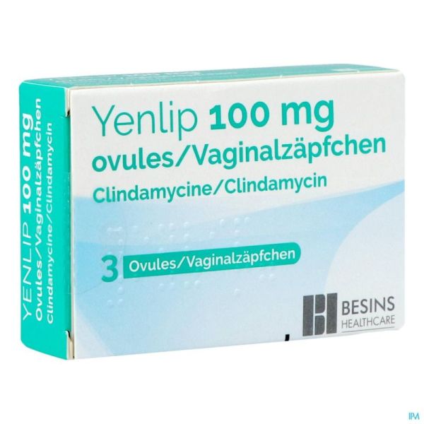 Yenlip 100mg Ovules Vaginale 3