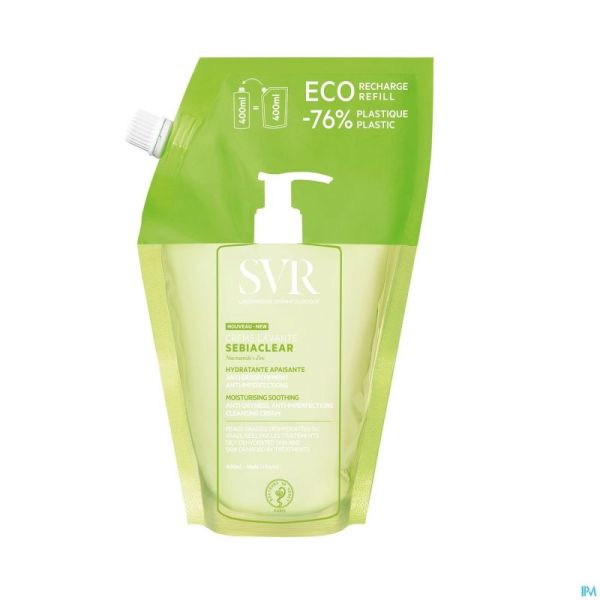 Svr Sebiaclear Reinigingscreme Refill 400ml