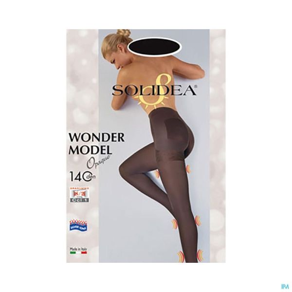 Solidea Collant Wonder Model 140 Opaq Nero 2-m