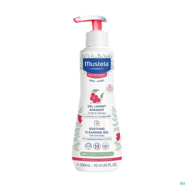 Mustela pts gel lavant apaisant 300ml