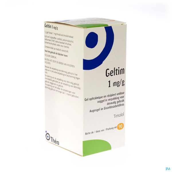 Geltim 1 Mg/Ml Ooggel 90 Ud