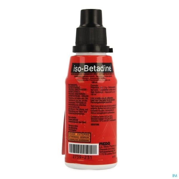 Iso Betadine Savon Germicide 7,5% 125Ml