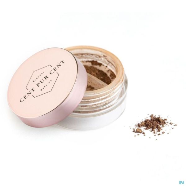 Cent Pur Cent Poudre Mineral Couleur Caramel 2g