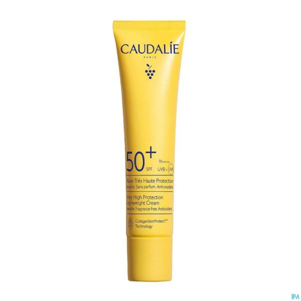 Caudalie Sun Fluide Tres Haute Prot.spf50+ 40ml