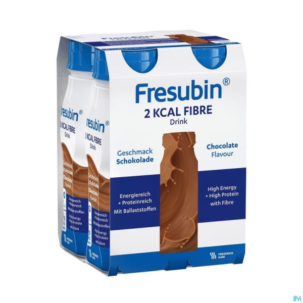 Fresubin 2Kcal Fibre Drink Chocolat Fl 4X200Ml
