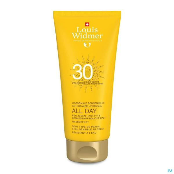 Widmer Sun All Day 30 Parf Tube 200Ml