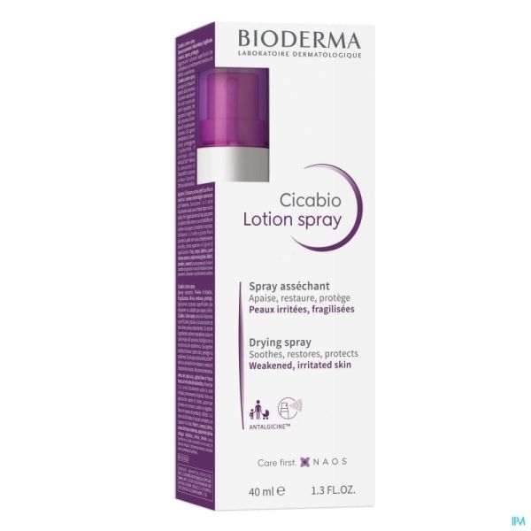 Bioderma Cicabio Lotion Spray Reparateur 40ml