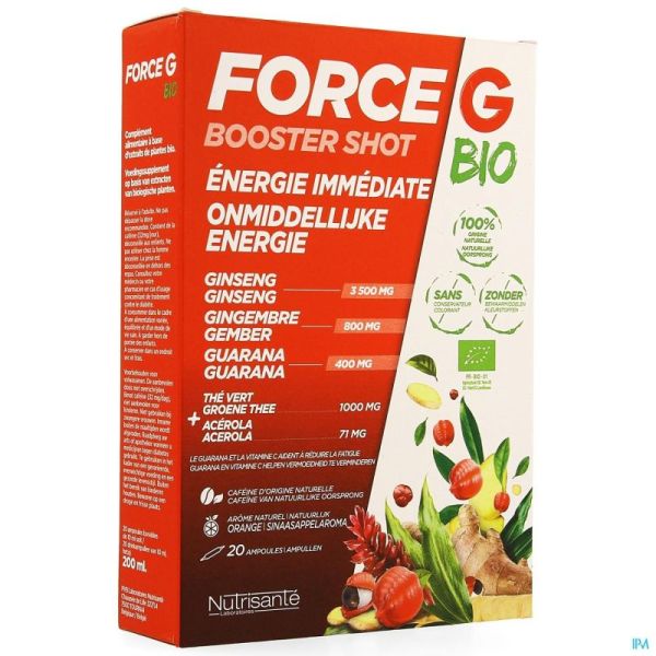 Force G Booster Shot Bio Amp 20