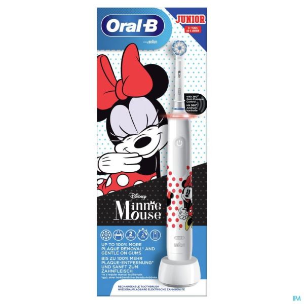 Oral-b D505 Junior Minnie White Eb60 Box