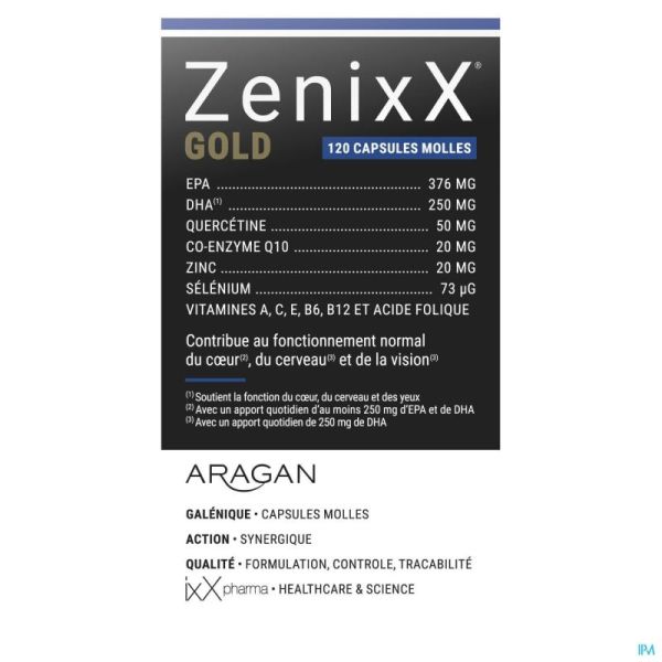 Zenixx Gold Caps 120x890mg Nf