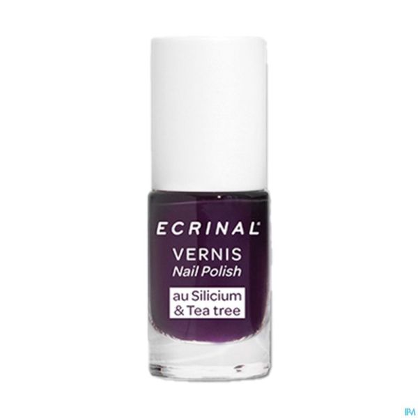 Ecrinal Vernis Silicium&tea Tree Violet Intens.5ml