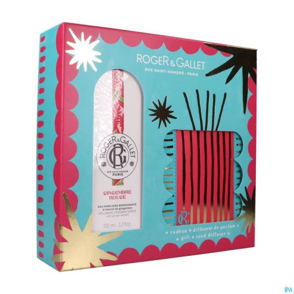 ROGER&GALLET SET NOEL GINGEMBRE 100ML + DIFF 2025