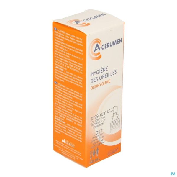 A-cerumen Gilbert Spray Auriculaire Colore 40ml