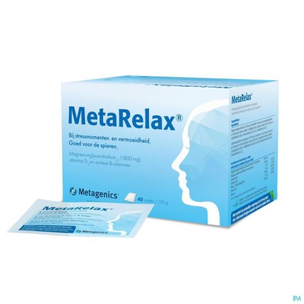 Metarelax Nf Sachet 40 21862 Metagenics