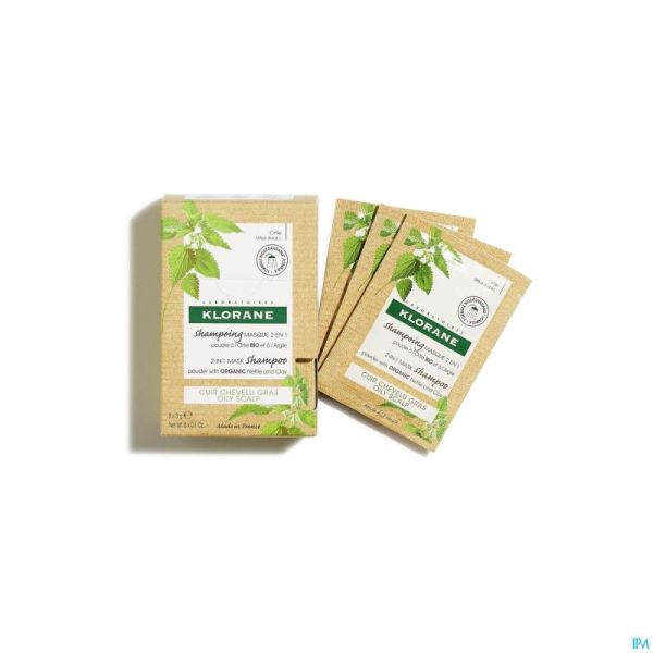 Klorane Capil. Masque Lavant Ortie 8X3G