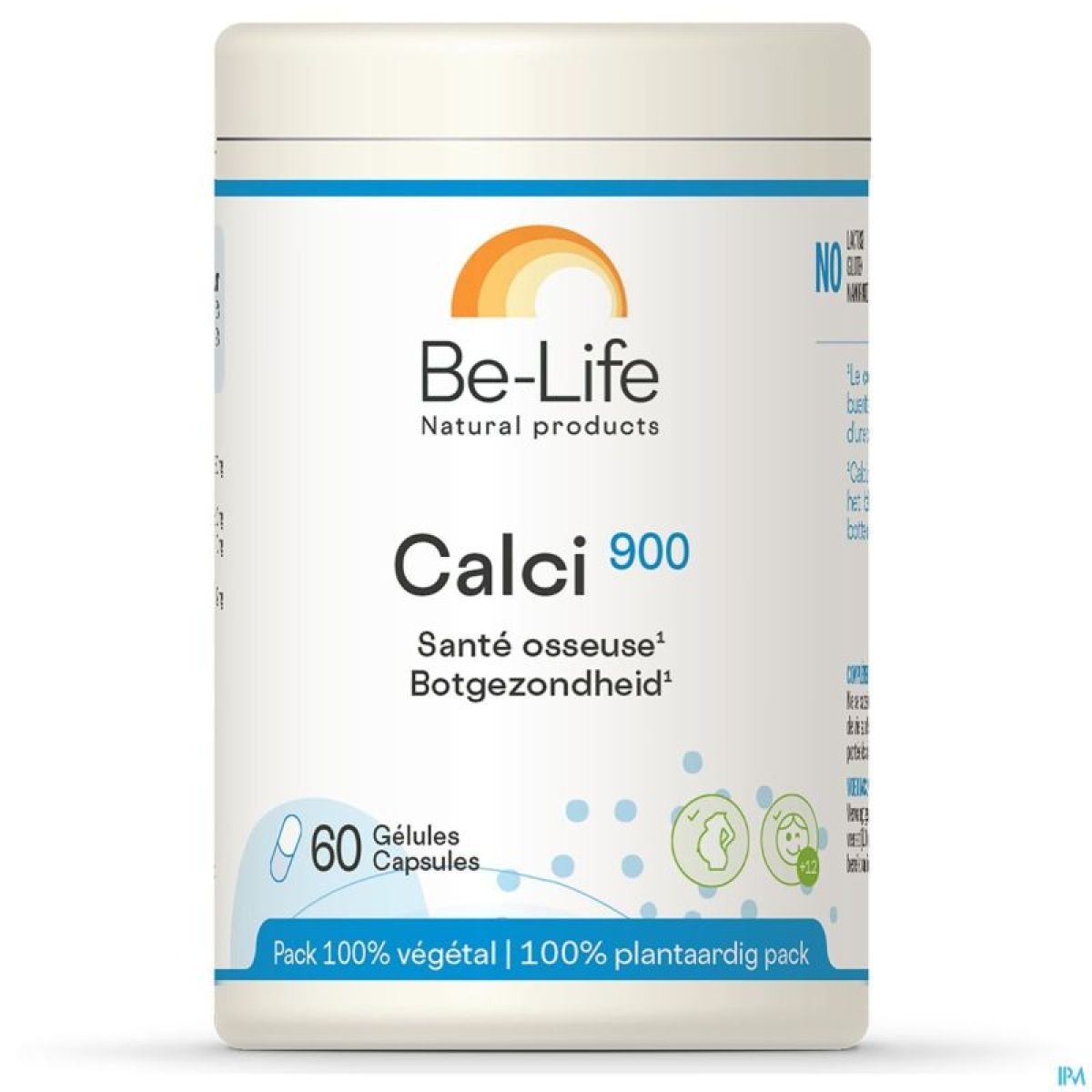 Calci 900 Be Life Caps 60 Nf