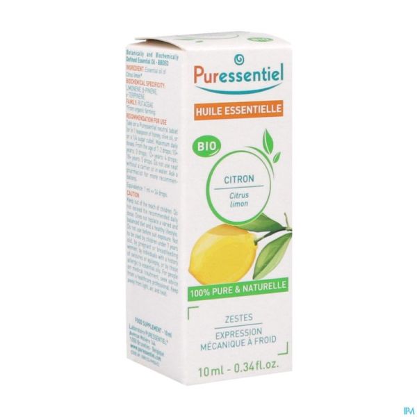 Puressentiel He Citron Bio Expert Hle Ess 10Ml