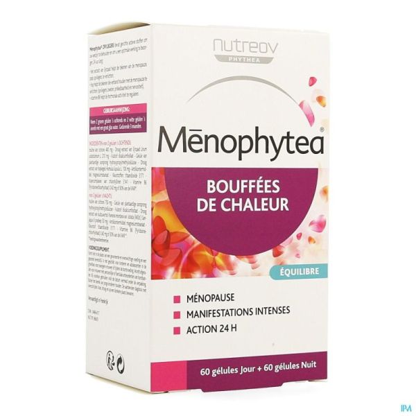 Menophytea Bouffees Chaleur Jour/nuit Caps 120