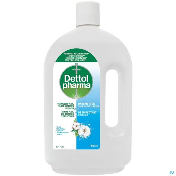 Dettolpharma Desinfectant Surfaces Fresh 1L