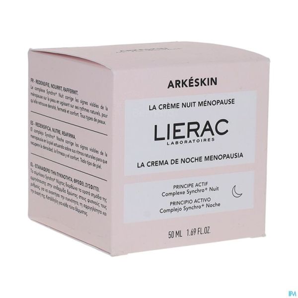 LIERAC ARKESKIN CR NUTRI REDENSIFIANTE NUIT 50ML