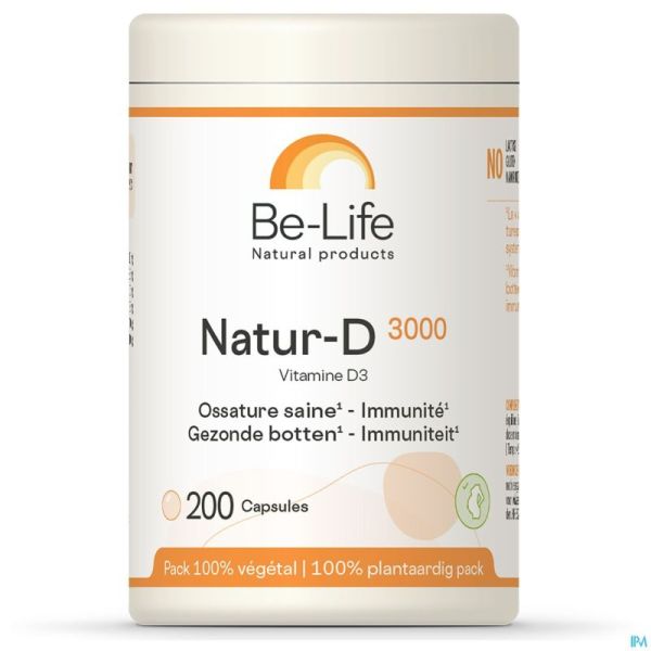 Be Life Natur D 3000 200 Gélules
