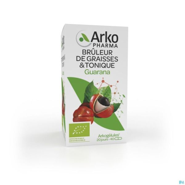 Arkogelules Guarana Bio Caps 40