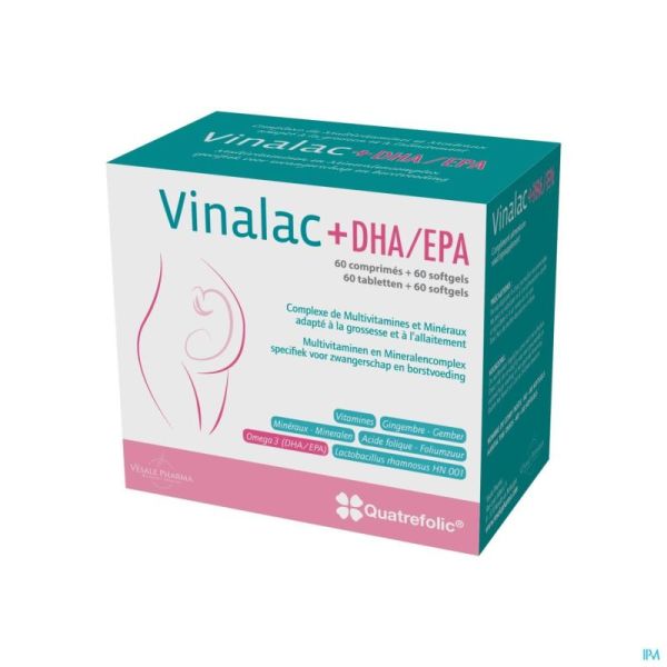 Vinalac Dha/Epa Caps 60 + 60