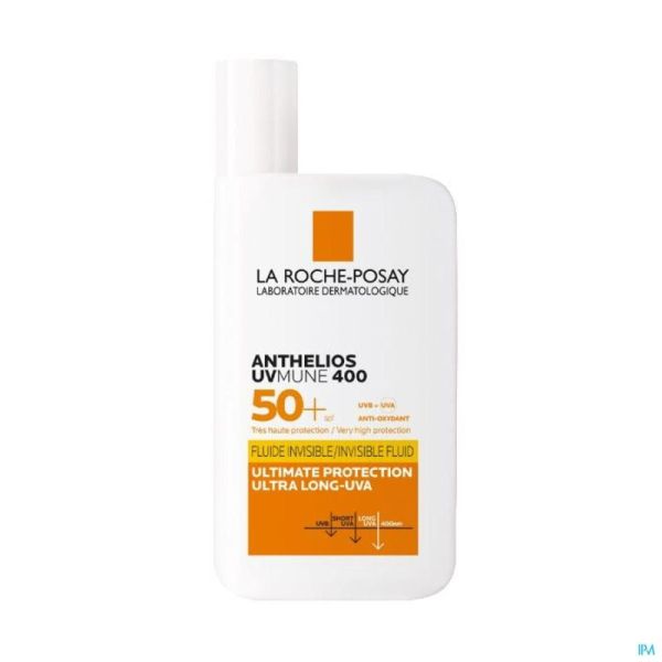 Lrp Anthelios Uvmune400 Fluide Invis.sp Spf50+50Ml