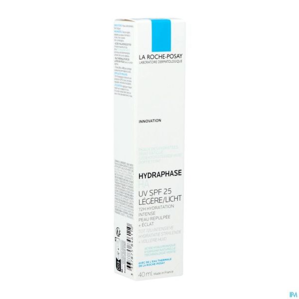 Lrp Hydraphase Ha Uv Legere Creme Hydratante 40ml