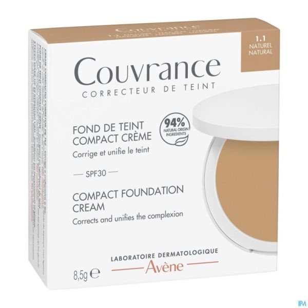 Avene Couvrance Cr Teint Comp. 2.0 Naturel 10g Nf