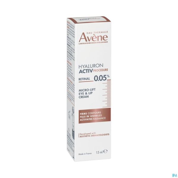 AVENE HYALURON ACTIVE PROCEDURE YEUX & LEVRES 15ML