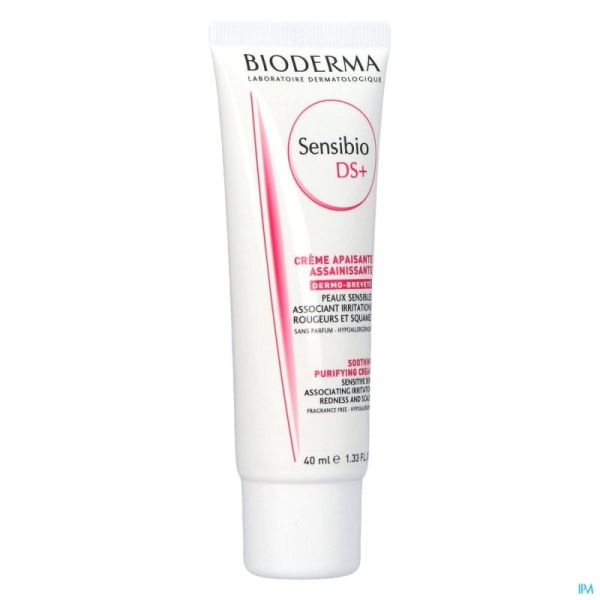 Bioderma Sensibio Ds+ Creme Peau Fragile 40Ml