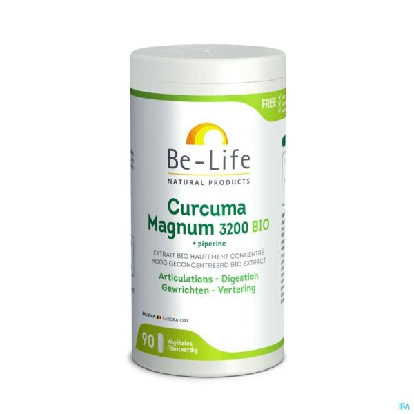 Curcuma Magnum 3200 Be Life Bio Pot Caps 90