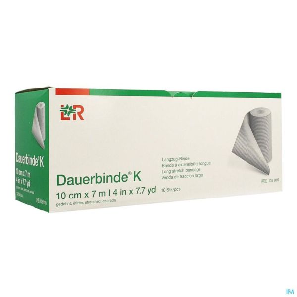 Dauerbinde k 10cm x 7m 1 105900