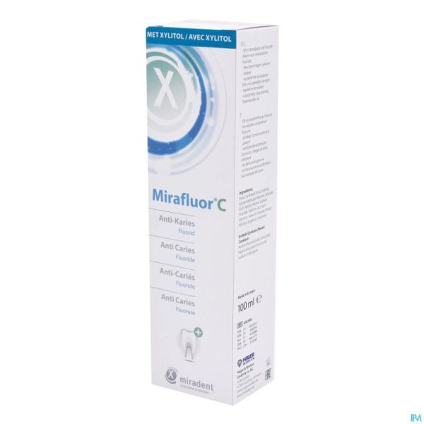 Miradent Mirafluor C Tandpasta 100ml Nf