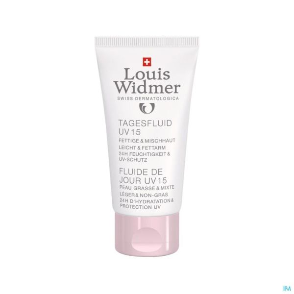 Widmer Fluide Jour Uv15 N/parf Tube 50ml