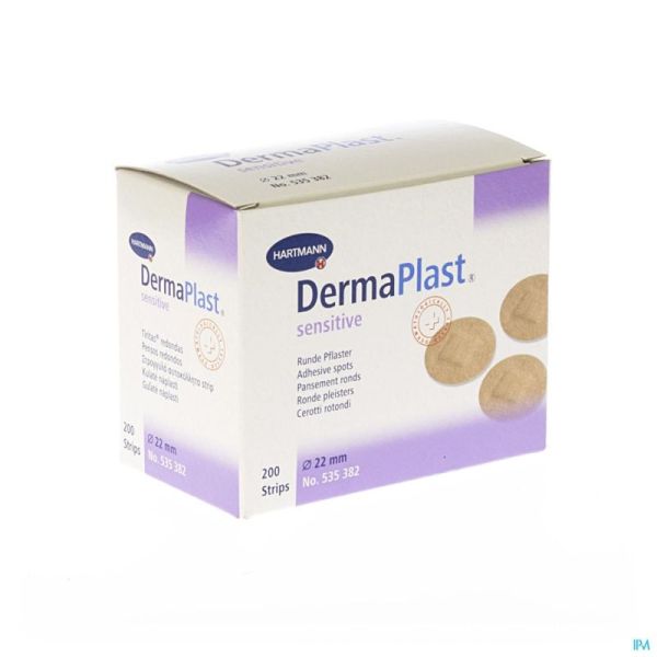 Dermaplast Sens.inj.22mm Spots1x200 P/s