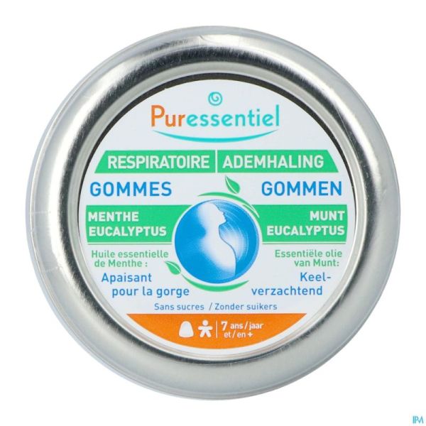 Puressentiel respiratoire gomme gorge eucalypt. 24