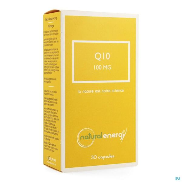 Q10 caps 30x100mg natural energy labophar