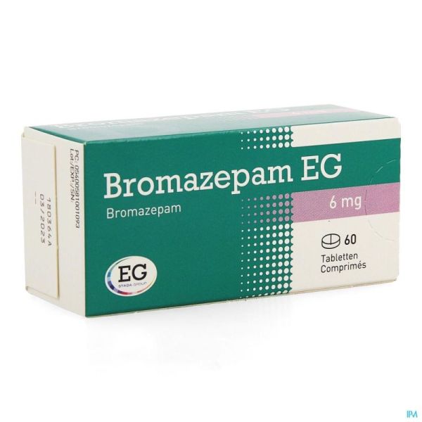 Bromazepam Eg Comp 60X 6Mg