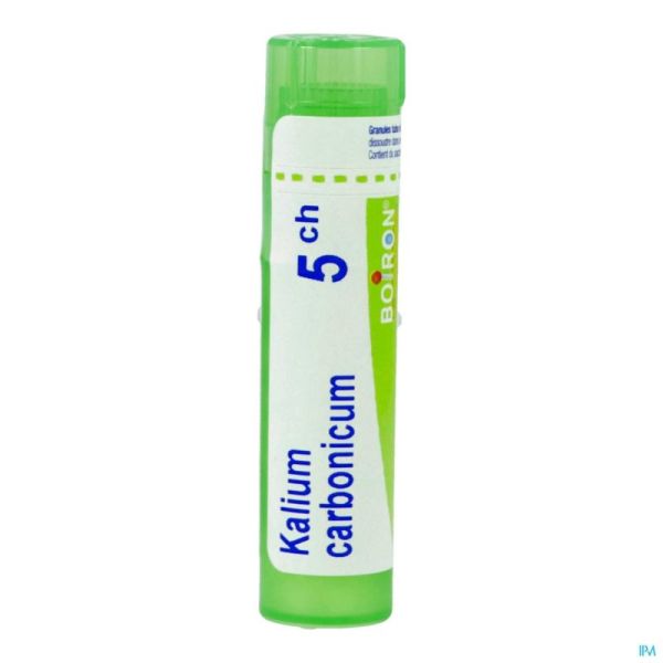 Kalium carbonicum 5ch gr 4g boiron