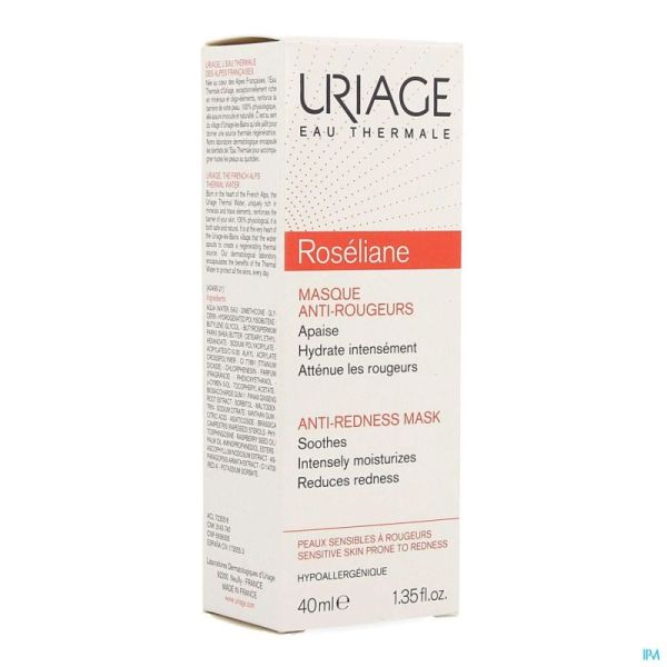 Uriage Roseliane Masque Apaisant Tube 40Ml