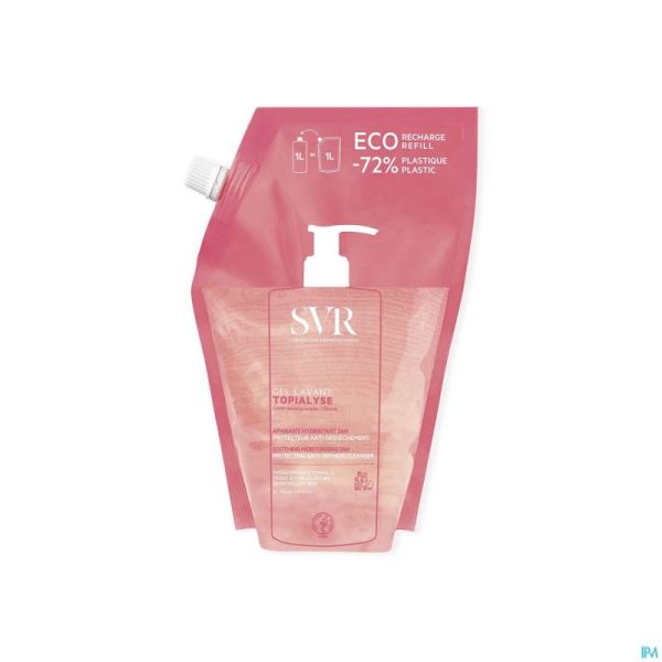 Topialyse Gel Lavant Eco Recharge Fl 1L