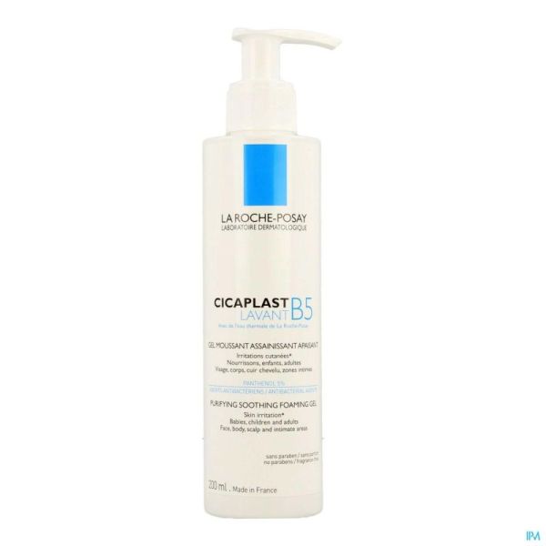 Lrp Cicaplast Gel Lavant B5 200Ml