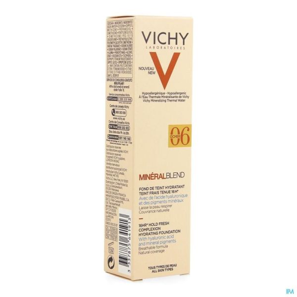 Vichy mineralblend fdt ocher 06 30ml
