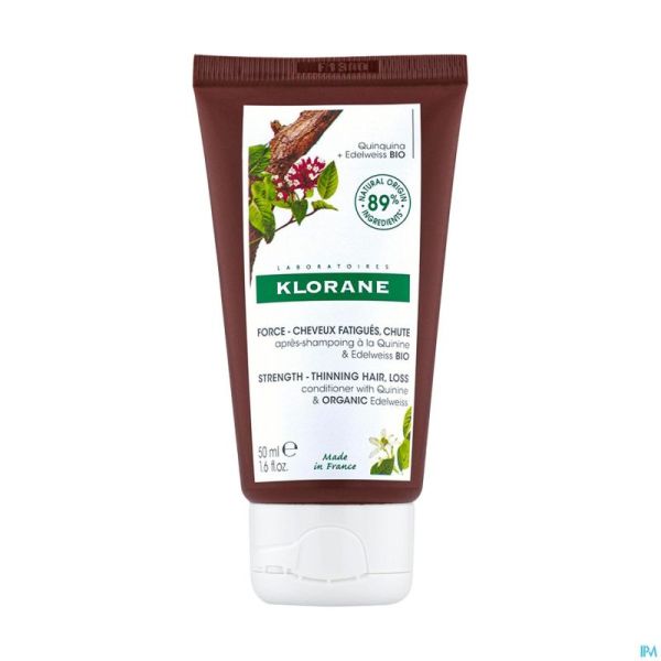 KLORANE CAPIL. AP/SH QUININE & EDELWEISS 50ML