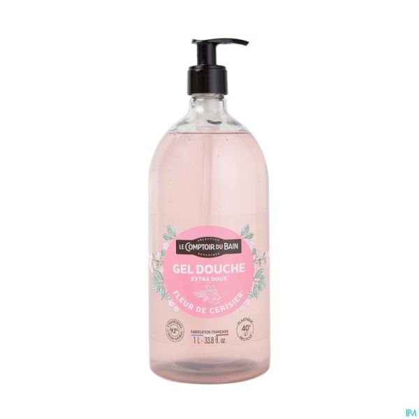 Le Comptoir Du Bain Gel Douche Fleur Cerisier 1l
